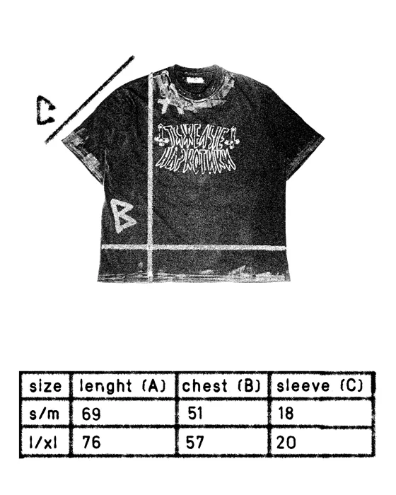 «heavy drugz» t-shirt