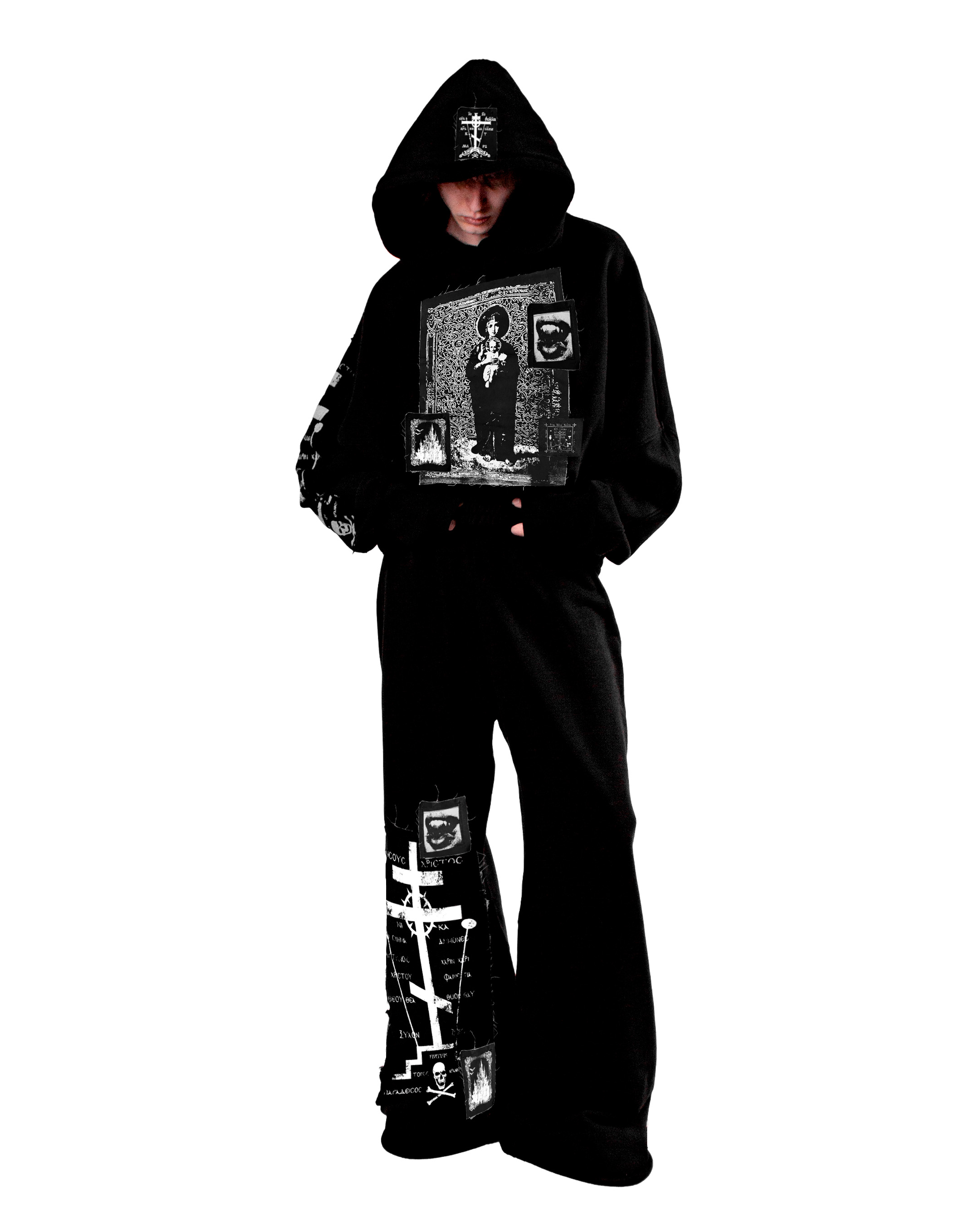 flared pants «schematik»
