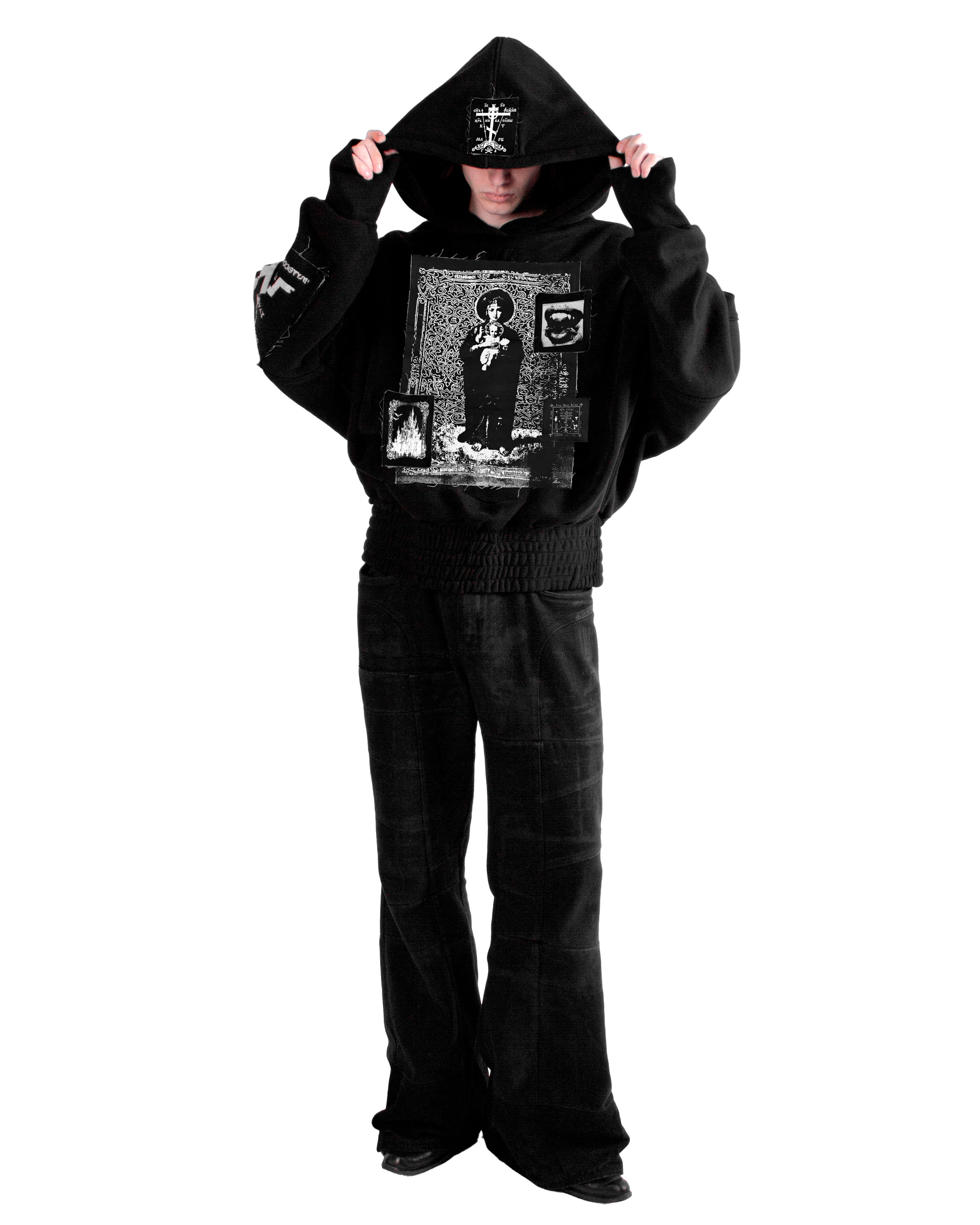 oversized hoodie «schematik»